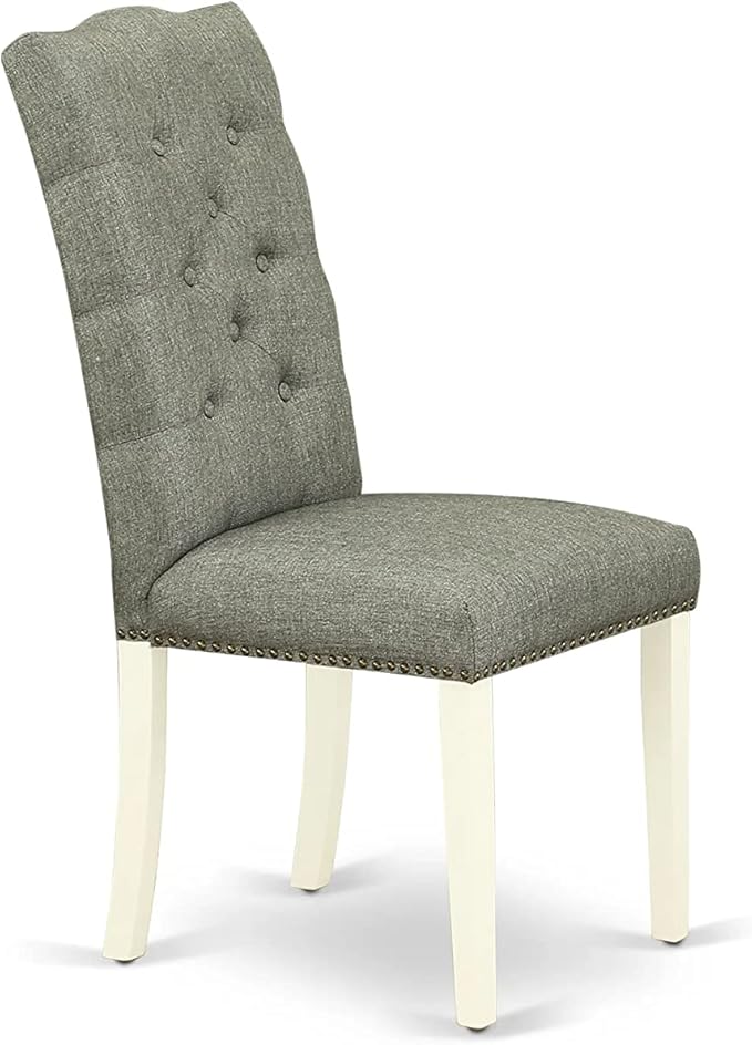 East West Furniture X027EL207-6 6 Piece Dining Set Contains a Rectangle Dining - Image 9