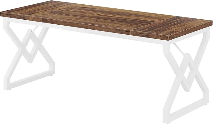Tribesigns 63 Inch Executive Desk, Large Office Desk - Image 7