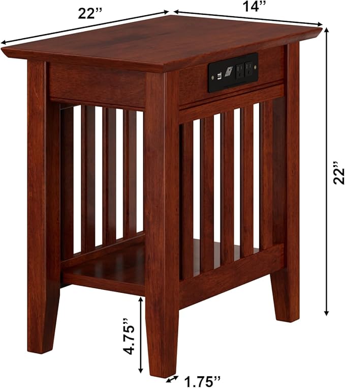 AFI, Mission Chair Side Table - Image 2