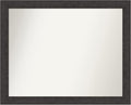 Amanti Art Brown Bathroom Mirror by AmantiArt