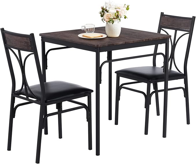 VECELO Kitchen Dining Room Table Set by VECELO