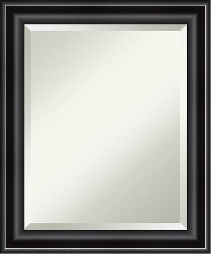 Amanti Art Black Bathroom Mirror by AmantiArt