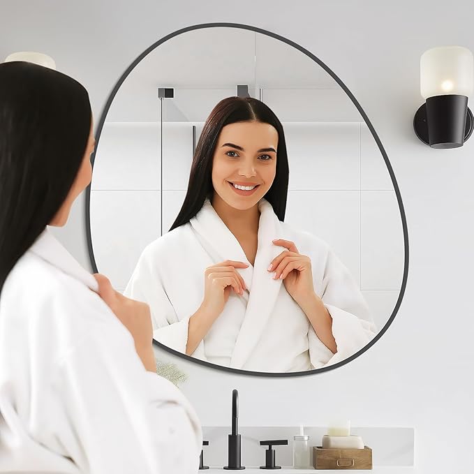 WallBeyond Asymmetrical Mirror, Irregular Wall Mirror, Abstract Wall Mirrors - Image 6