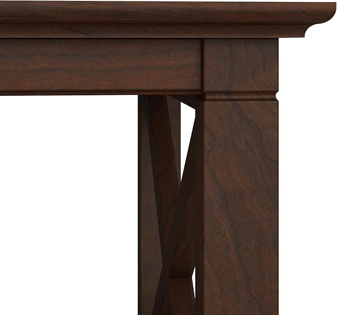 Bush Furniture Key West Small 2 Shelf Bookcase in Bing Cherry, Compact Home - Image 9