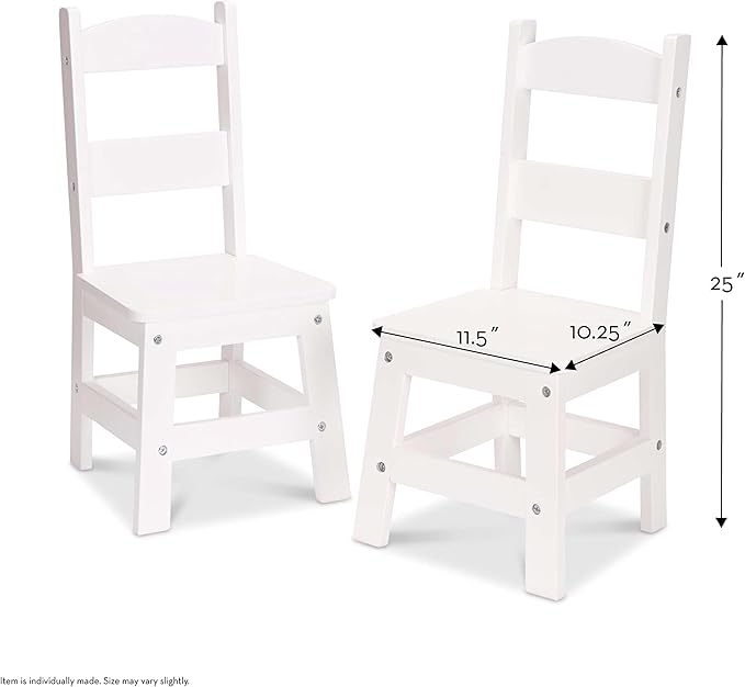 Melissa & Doug Wooden Chairs - Image 3