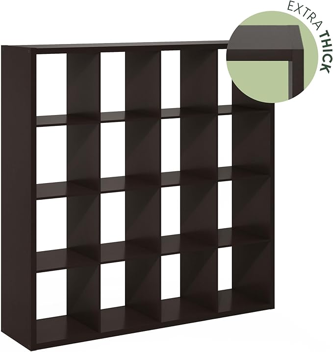 Furinno Cubicle Open Back Decorative Cube Storage Organizer - Image 5