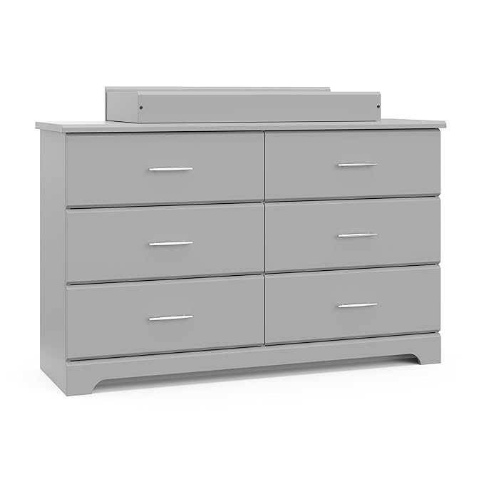Storkcraft Brookside 6-Drawer Dresser – GREENGUARD Gold Certified, Nursery & - Image 13