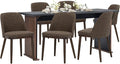COLAMY 60 Inch Rectangular Kitchen Dining Table by COLAMYINC