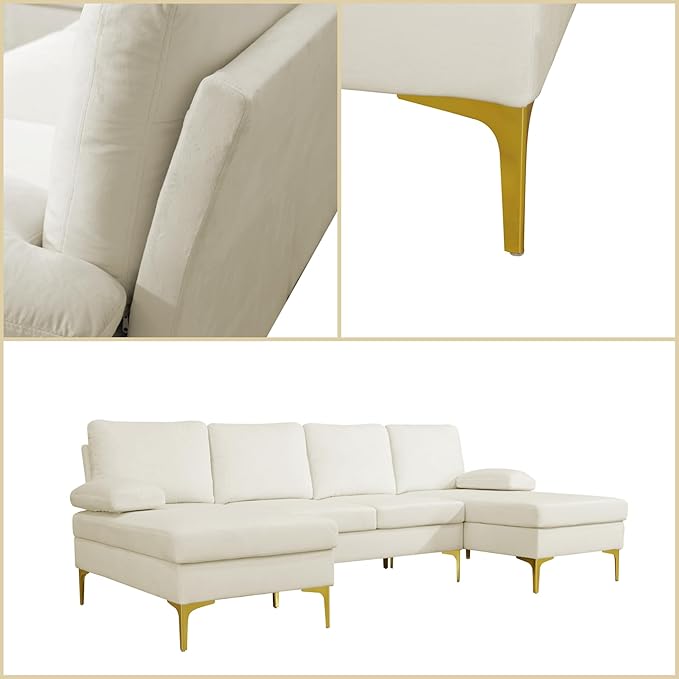 Modular Sectional Sofa, U Shaped Couch - Image 4