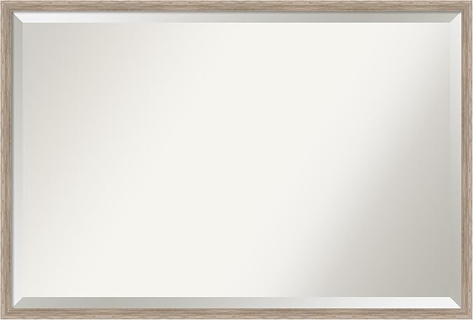 Amanti Art White Bathroom Mirror by AmantiArt