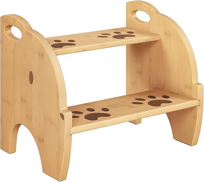 HOOBRO Wooden Toddler Step Stool by HOOBRO