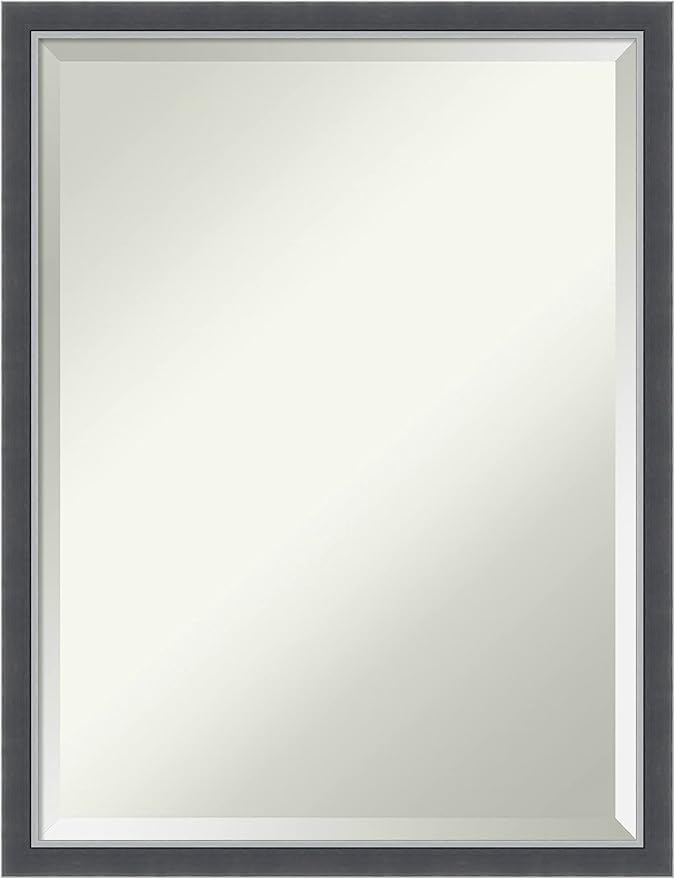 Amanti Art Black Bathroom Mirror by AmantiArt