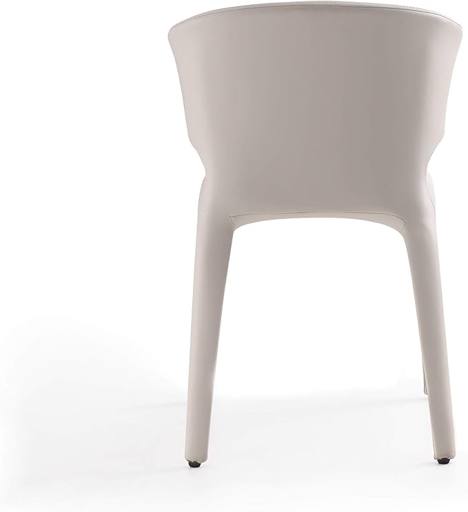 Manhattan Comfort Conrad Mid Century Modern Dining Chairs Woven Tweed - Image 7