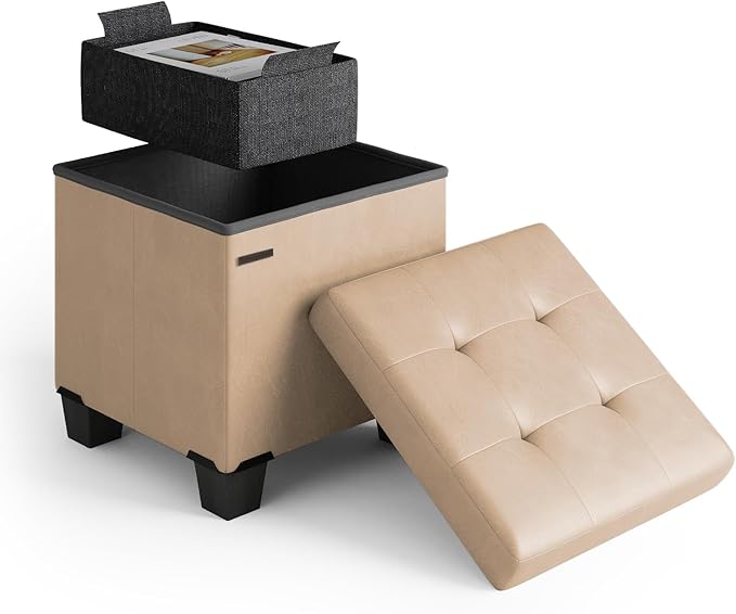 STORAGEBUD Storage Ottoman Cube by STORAGEBUD