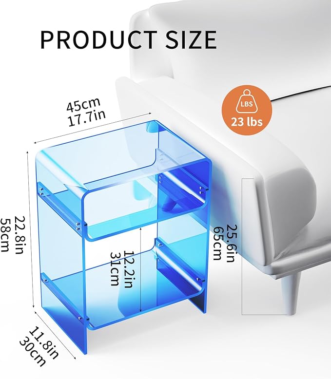 Acrylic Record Player Table - Image 3