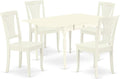 East West Furniture MZAV5-LWH-W 5 Piece Dinette Set by EastWestFurniture
