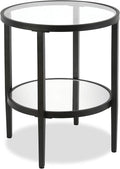 Henn&Hart 20" Wide Round Side Table by HennHart