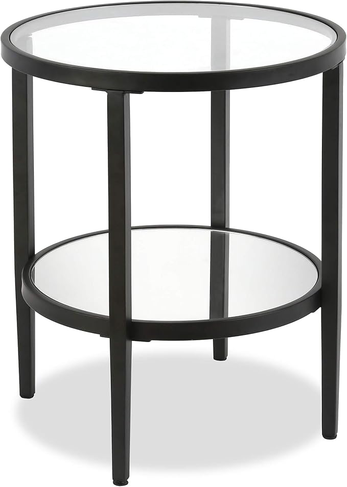 Henn&Hart 20" Wide Round Side Table by HennHart