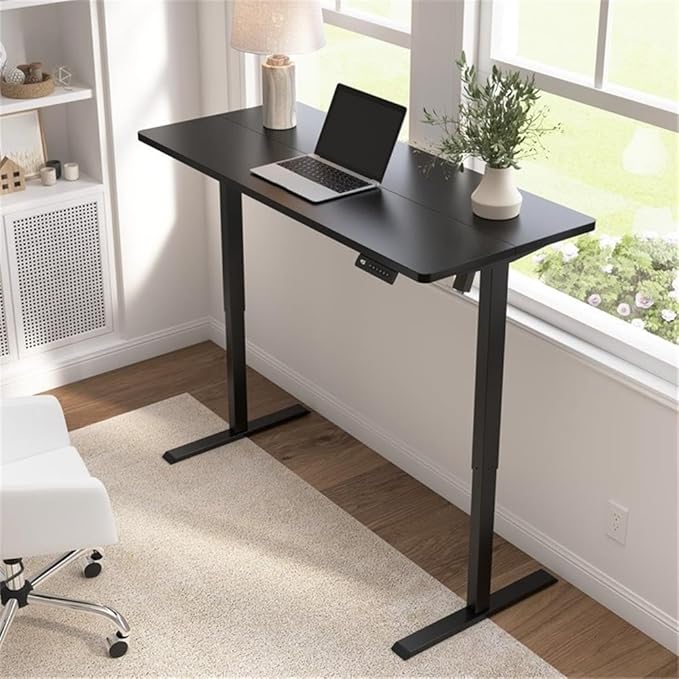 Bush Furniture Energize 55W x 24D Electric Height Adjustable Standing Desk in - Image 2