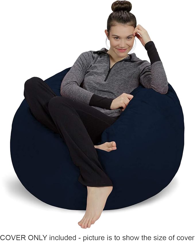 Sofa Sack Bean Bag Chair Cover Only, - Image 2