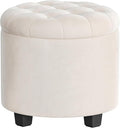 SONGMICS Round Ottoman, Ottoman by SONGMICSbySONGMICSHOME