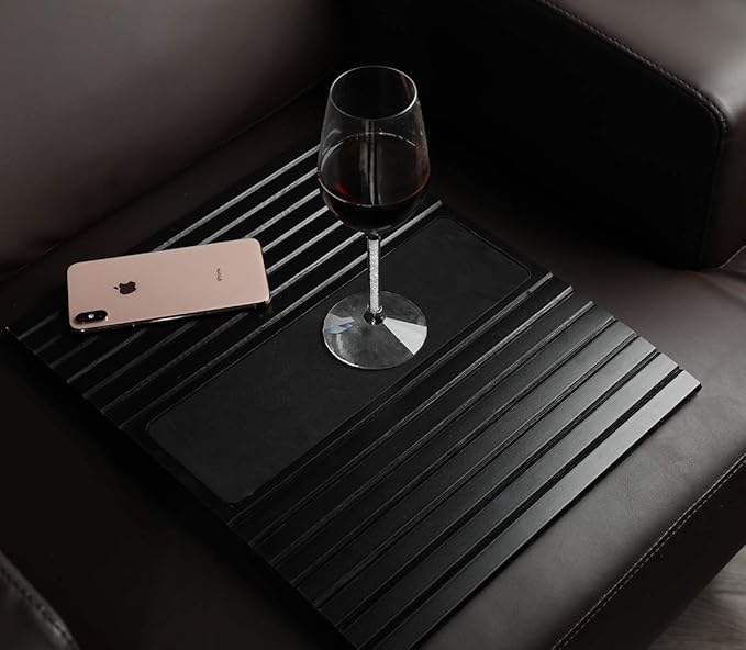 GEHE Sofa Arm Tray Table for Couch Flexible/Foldable Sofa Tray Couch arm Table - Image 5