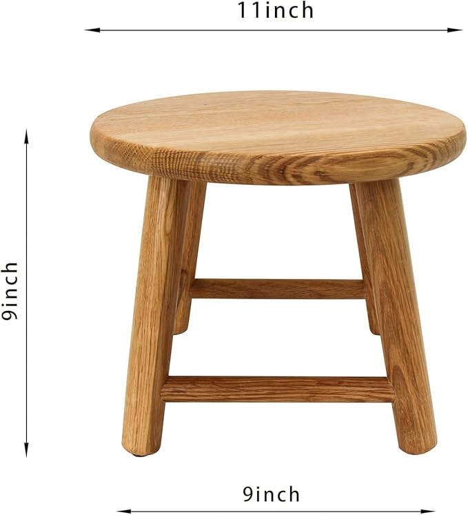 CONSDAN 9-Inch Round Step Stool - Image 3