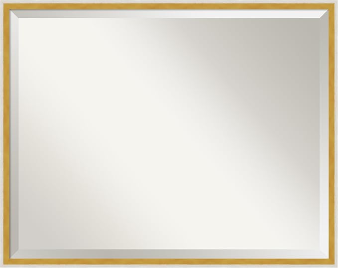 Amanti Art White Bathroom Mirror by AmantiArt