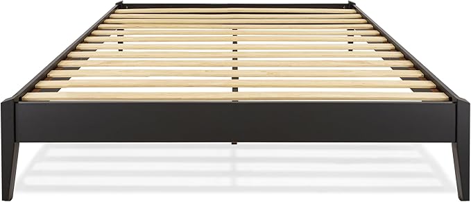 Bme Dinkee Queen Platform Bed Frame Wood 15 Inch - Image 3