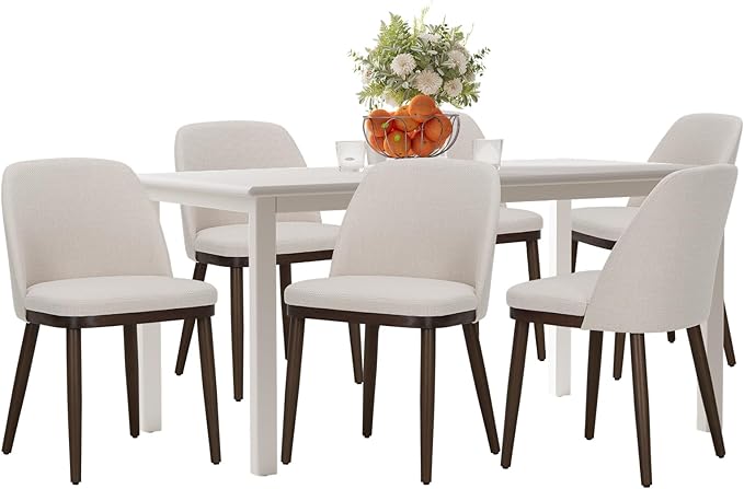 COLAMY 60 Inch Rectangular Kitchen Dining Table by COLAMYINC