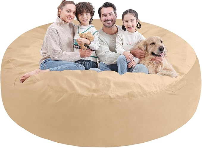 7FT Bean Bag Chair, Large Bean Bag Chairs by SIMFLAG