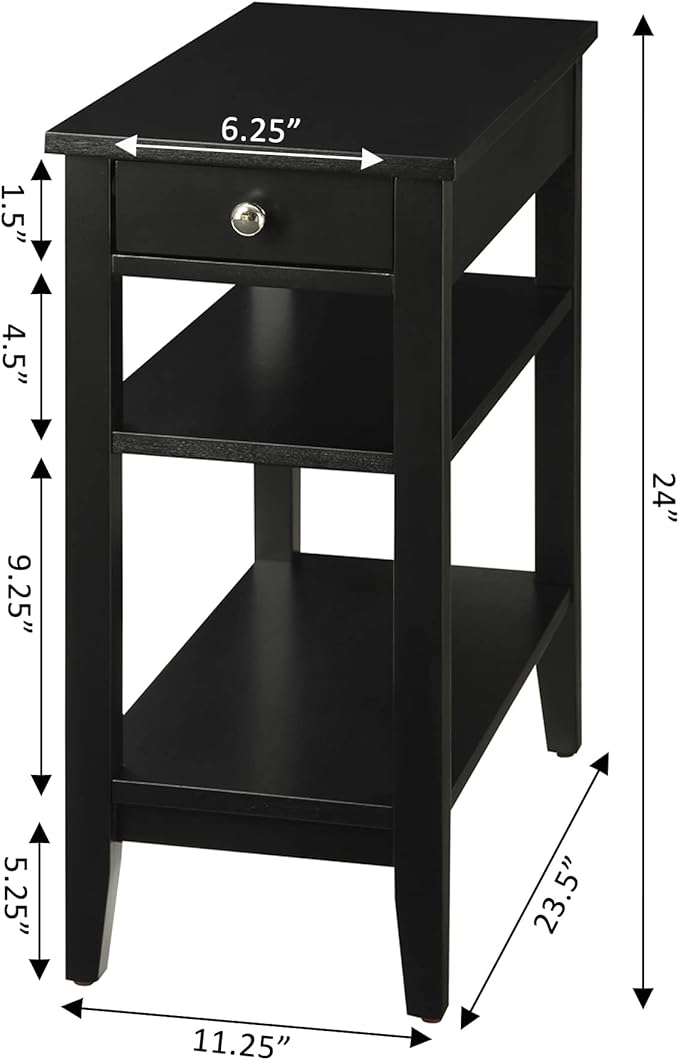Convenience Concepts American Heritage Chairside End Table - Image 3