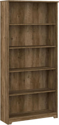 Bush Furniture Tall 5 Shelf Bookcase, Large Open Bookshelf, Sturdy Display by BushHome