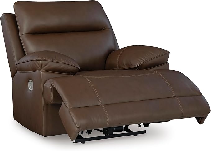 Signature Design by Ashley VonRyan Modern Zero Gravity Leather Match Power - Image 9