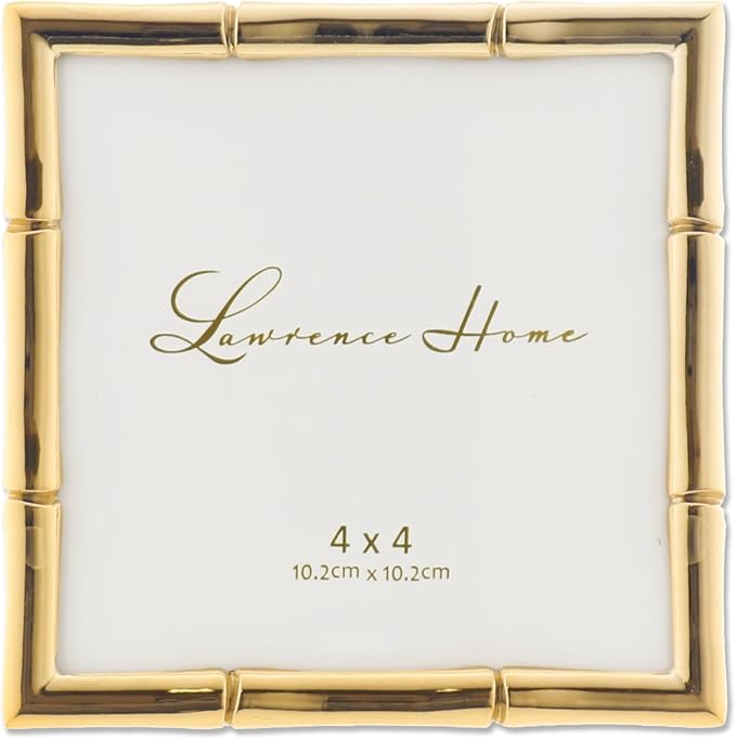 Lawrence Frames Bamboo Design Metal Frame by LawrenceFrames