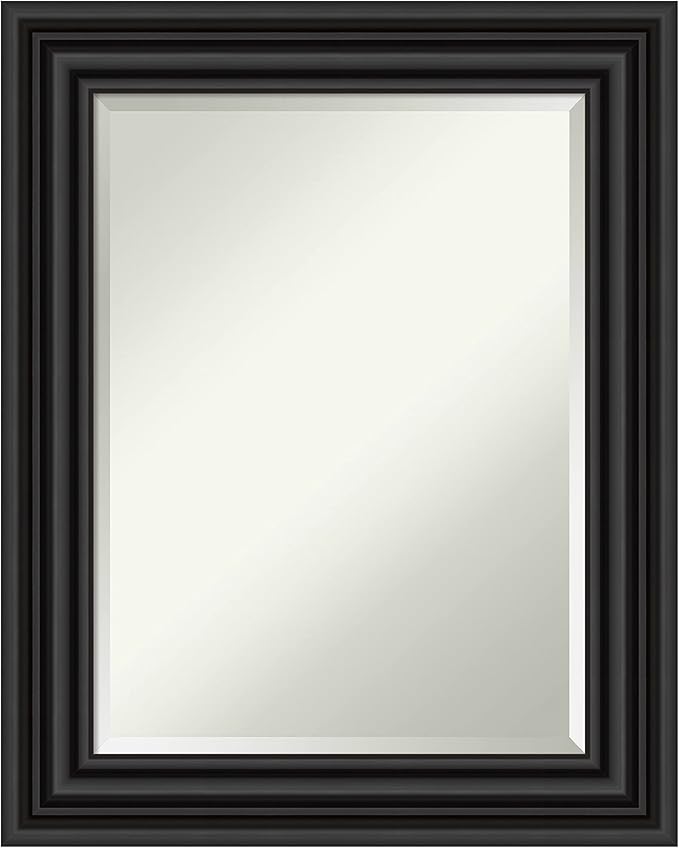 Amanti Art Black Bathroom Mirror by AmantiArt