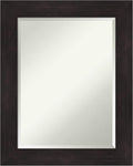 Amanti Art Brown Wall Mirror 30x24 Furniture Espresso Rectangle Bathroom Mirror by AmantiArt