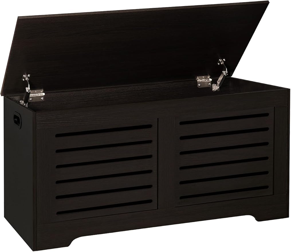 DINZI LVJ Storage Chest, 43.3” Wooden Toy Box by DINZILVJ