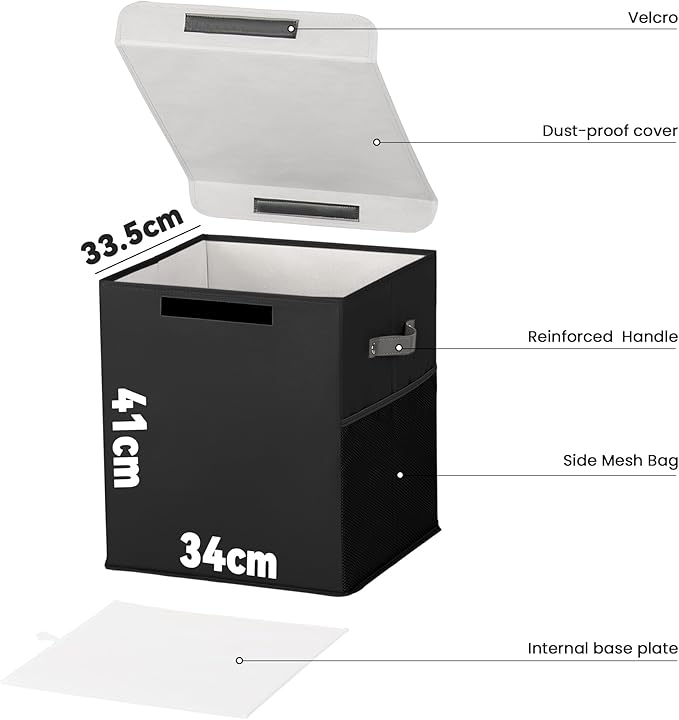 40L Large Toy Storage Box with Lid, Large Toy Box Chest - Image 5