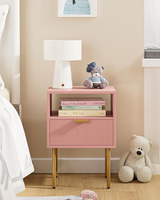 Nightstand, Morden Bedside Table - Image 8