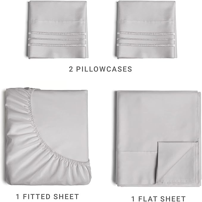 Full Size 4 Piece Sheet Set - Image 2
