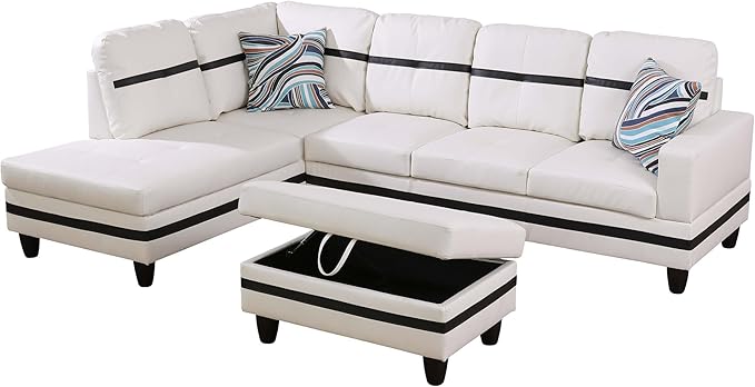 103.5" Oversized Sectional Couch, L Shaped Couch - Image 7