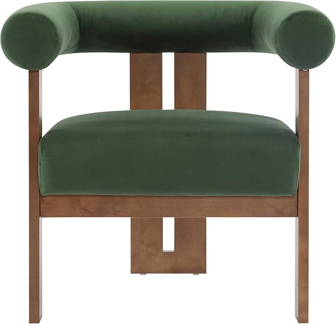 Christopher Knight Home Modern Velvet Upholstered Accent Chair - Image 4