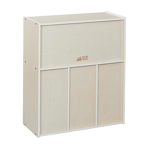 ECR4Kids Streamline 15 Cubby Tray Storage Cabinet, Classroom Furniture - Image 12