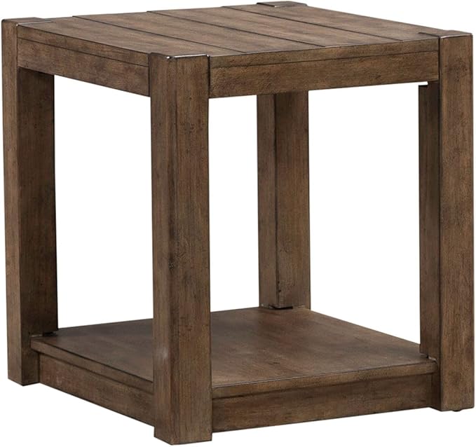 Liberty Furniture Broadmore Living Room Square Chairside Table - Image 2