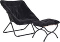 Oversized Folding Faux Fur Chair by Furlide