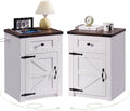 SOOWERY Nightstands Set of 2, Nightstand by SOOWERY