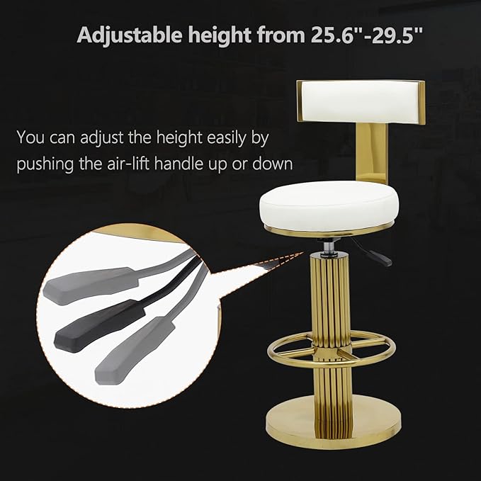 FUNROLUX Counter Height Bar Stools - Image 5