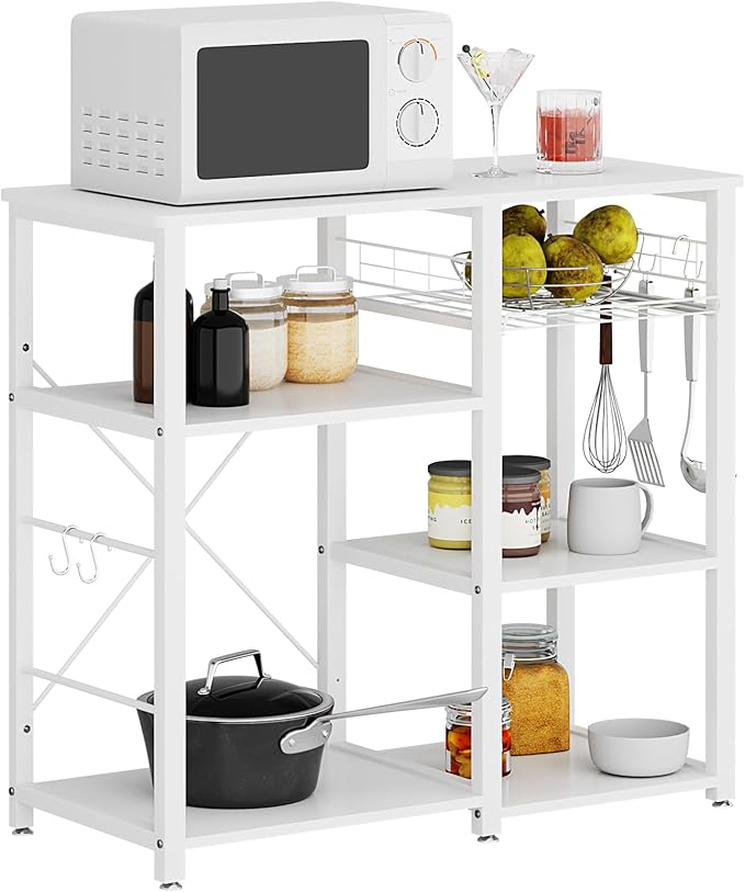 soges 3-Tier Kitchen Baker's Rack Utility Microwave Oven Stand Storage Cart by soges