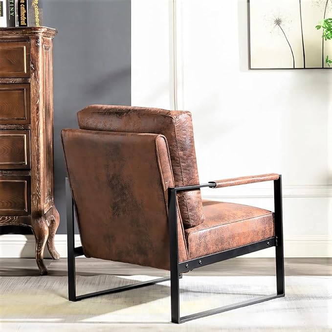 Container Furniture Classic Mid Century Modern Accent Chair - Image 6
